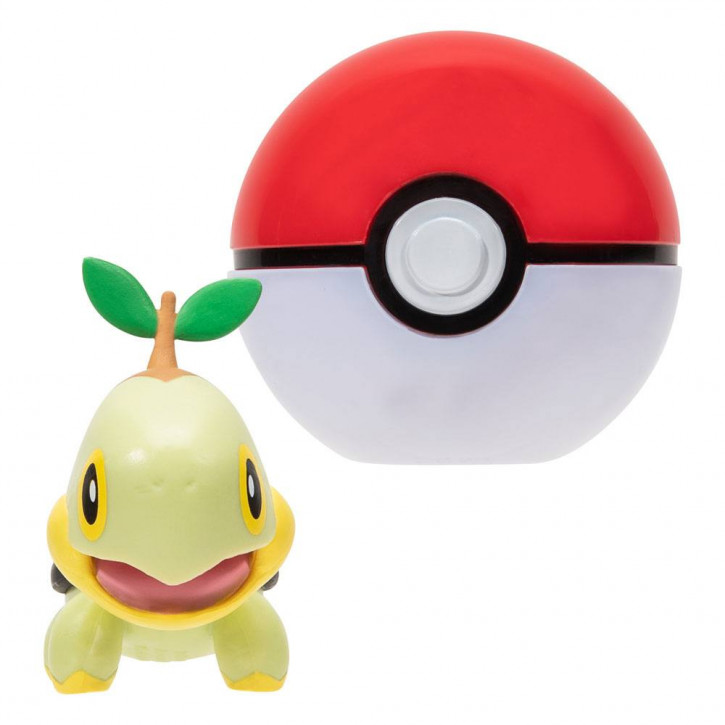 Pokémon - Clip'n'Go Poké Balls - Chelast & Pokéball