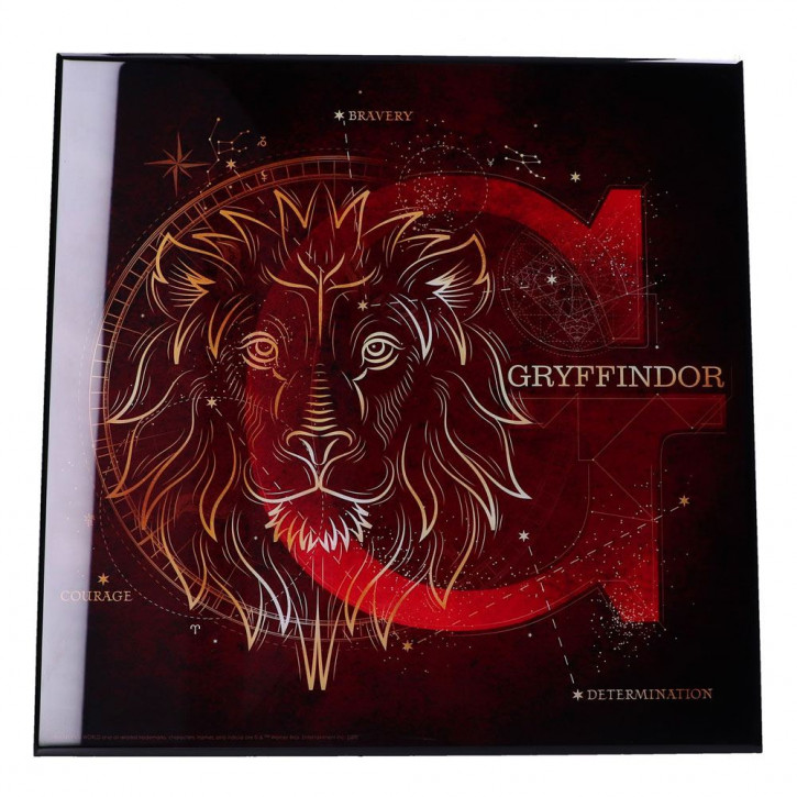 Harry Potter - Crystal Clear Picture Wanddekoration - Gryffindor Celestial