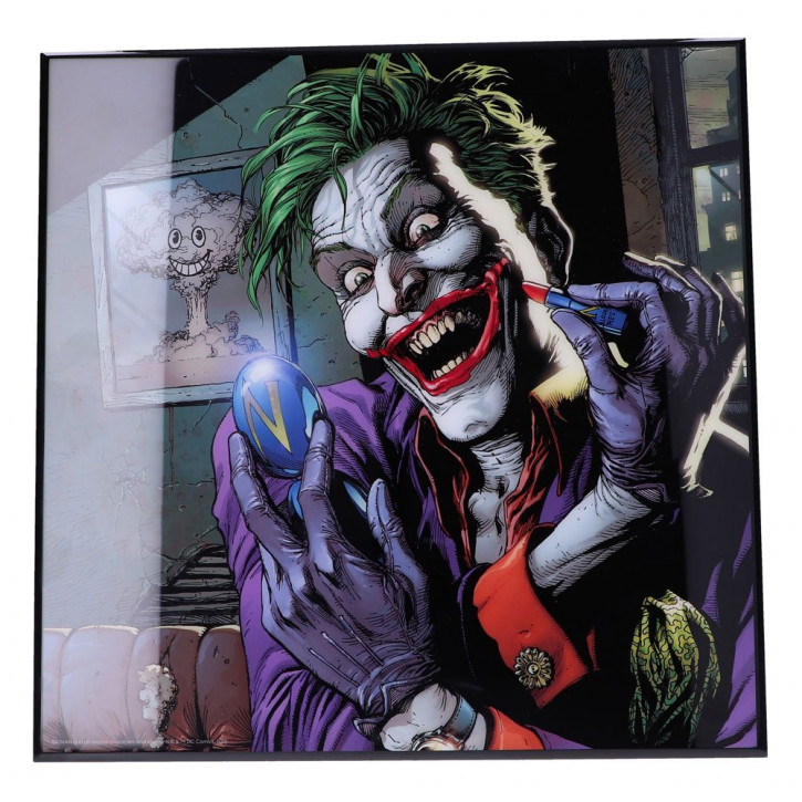 Batman - Crystal Clear Picture Wanddekoration - The Joker Doomsday Clock