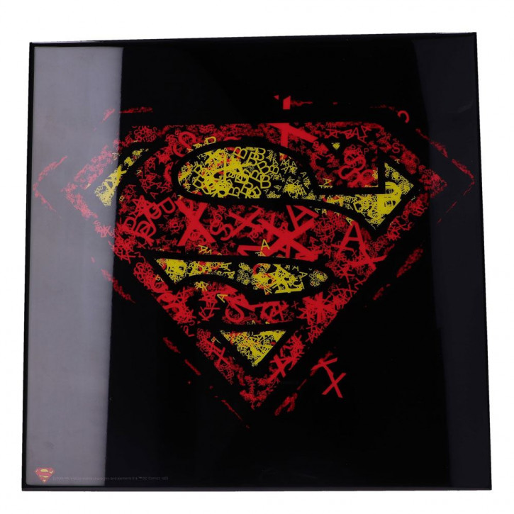 Superman - Crystal Clear Picture Wanddekoration - Superman