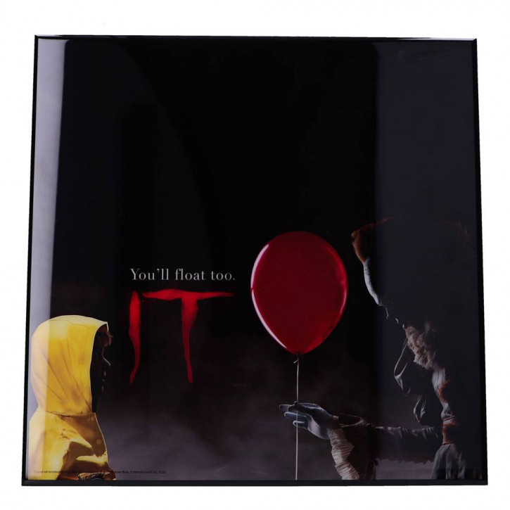 Stephen Kings Es - Crystal Clear Picture Wanddekoration - You'll Float Too