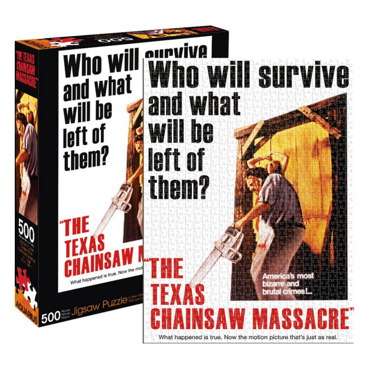 Texas Chainsaw Massacre - Puzzle - Who Will Survive