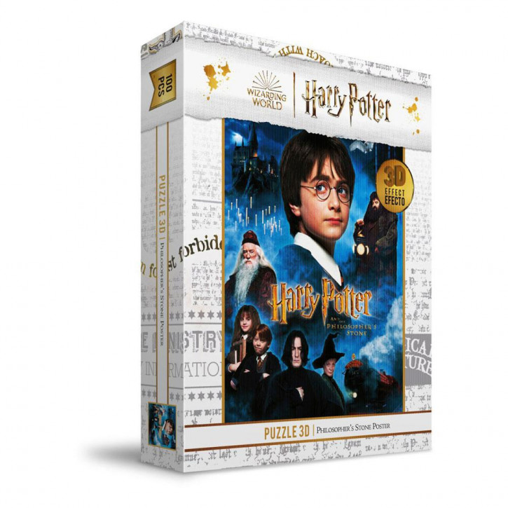 Harry Potter - Puzzle mit 3D Effekt - Philosopher´s Stone