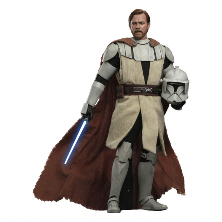 Star Wars The Clone Wars - Actionfigur 1/6 - Obi-Wan Kenobi