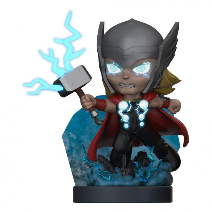 Marvel - Superama Mini-Diorama - Thor God Mode (Black Light) Exclusive