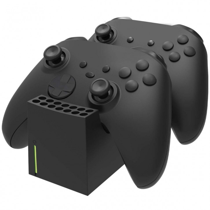 Xbox Ladestation TWIN: Charge SX black Snakebyte