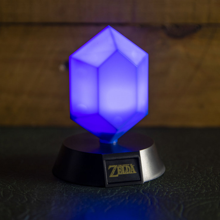 Icon Licht: Zelda - Blauer Rupie