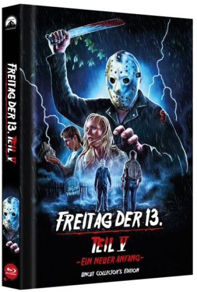 Freitag der 13. Teil 5 - Limited Collectors Edition Mediabook - Cover D  [Blu-ray]