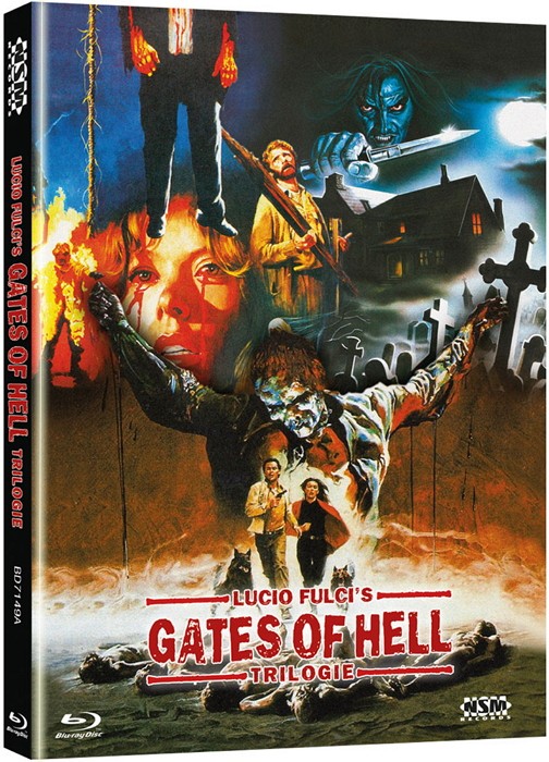 Lucio Fulcis - Gates of Hell - Trilogie - 3-Disc Mediabook - Cover A  [Blu-ray]