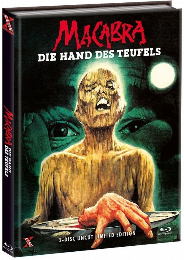 Macabra - Die Hand des Teufels - 2-Disc Mediabook - Cover B [Bluray+DVD]